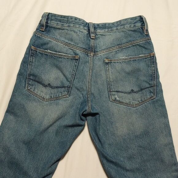 ASOS Distressed Cotton Blue Jeans Waist 26 - Picture 3 of 7